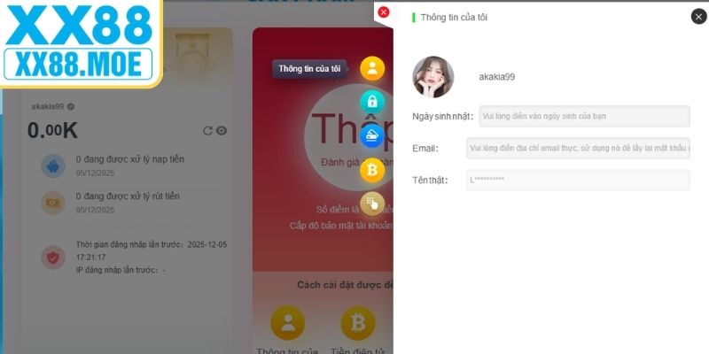 Quy định về account cá cược 