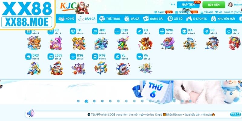 Tổng quan về danh mục trò chơi XX88 và sức hấp dẫn