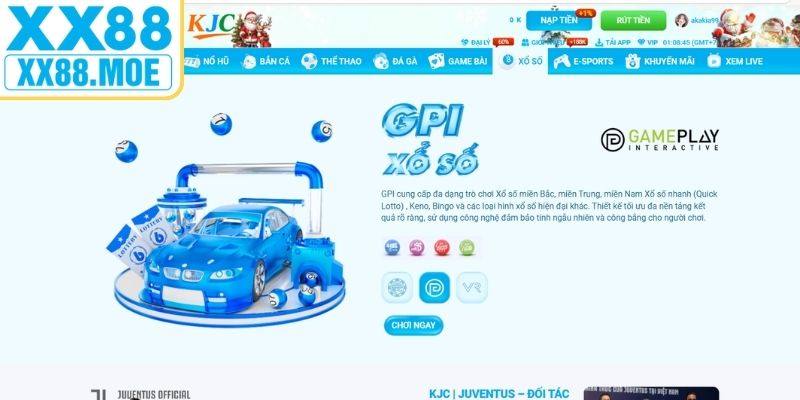 Giới thiệu về sảnh xổ số XX88